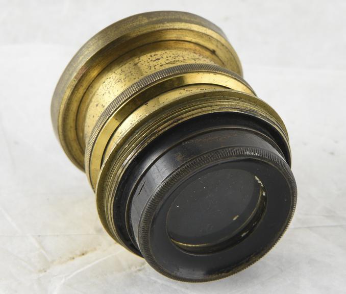 Brass mounted lens