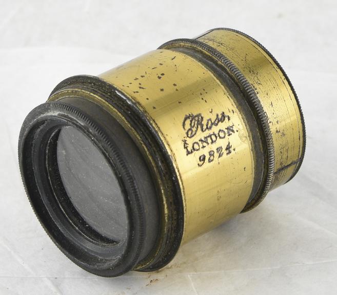 Brass mounted lens