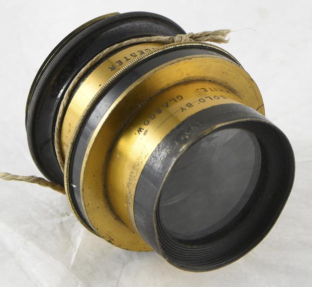 Taylor Taylor & Hobson Brass mounted lens