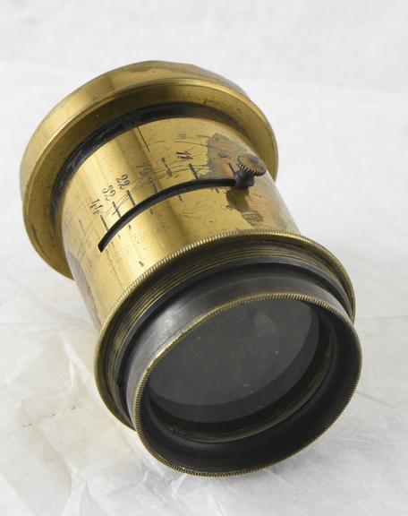 Brass mounted lens