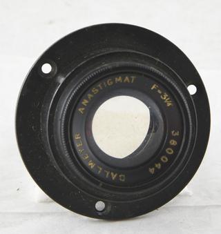 Anastigmat Lens 3.25" f.l F.4.5