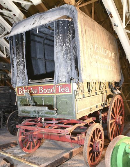 Horse-drawn Brooke Bond Van