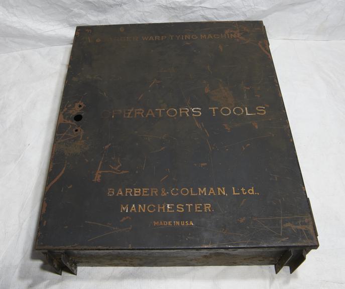 Barber Colman warp tying machine operators� toolbox