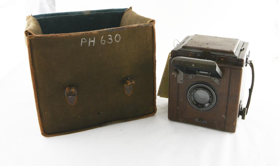 Ensign special tropical single lens reflex camera, c 1920