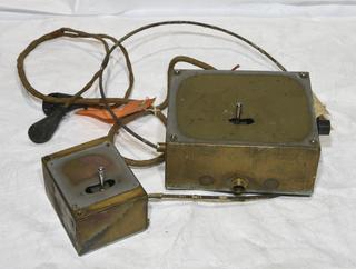 Control box for screen tab controller to set and adjust cinema screen masks and curtains