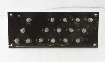 Power terminal panel