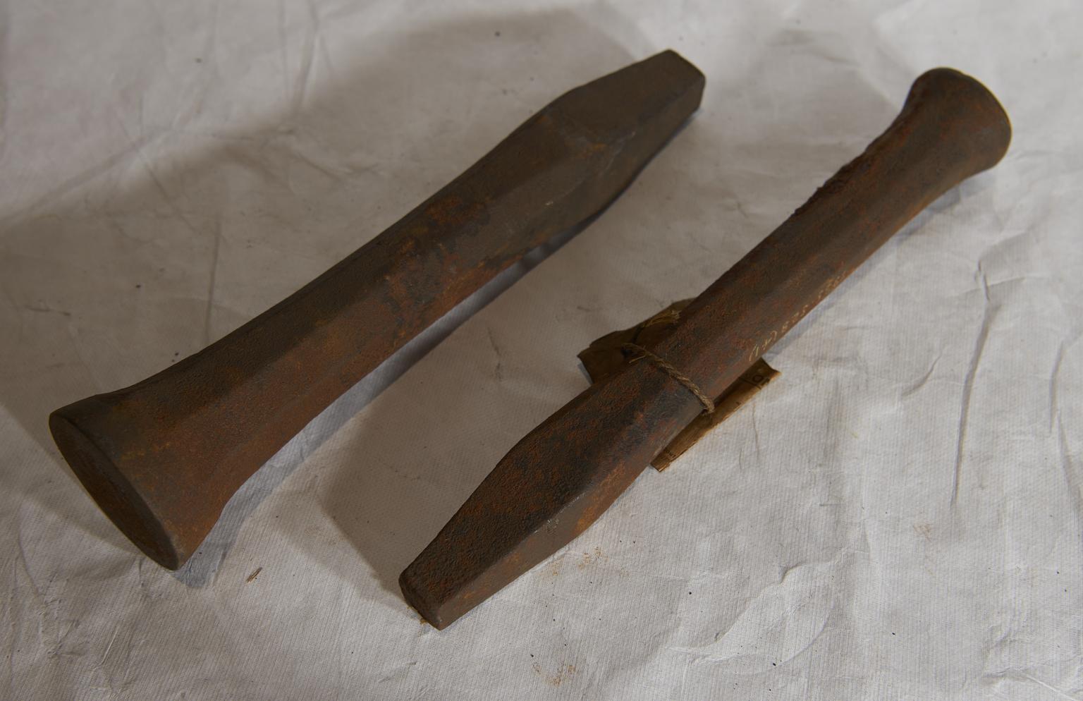 Two Circular Bottom Stakes | Science Museum Group Collection