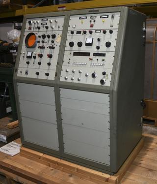 Control Unit for Varian HR 220 Nuclear Magnetic Resonance Spectrometer