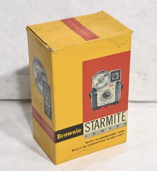 Carton and Instructions for Brownie Starmite Camera