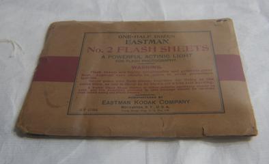 Eastman No.2 flash sheets instructions