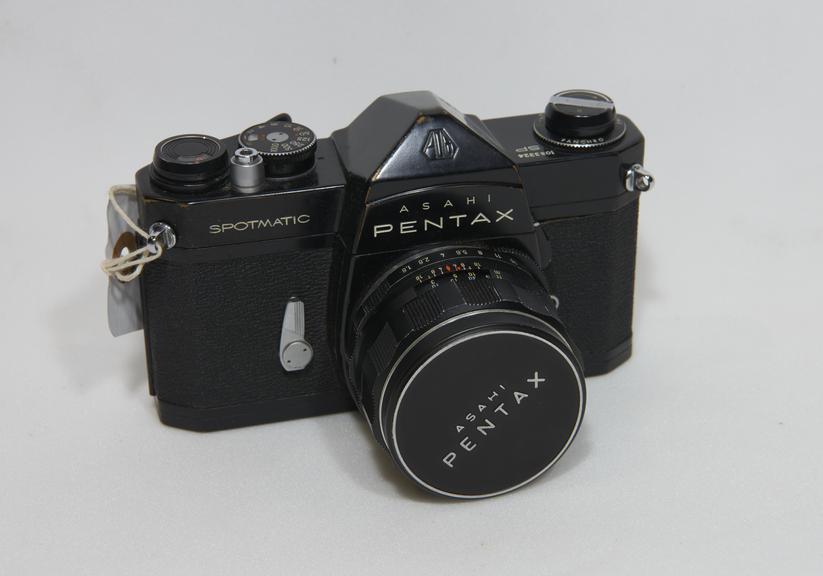 Pentax Spotmatic SP camera with internal exposure meter