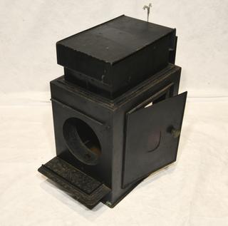 Iron Lamphouse for Demeny Chronophotographe Combined Camera/Projector