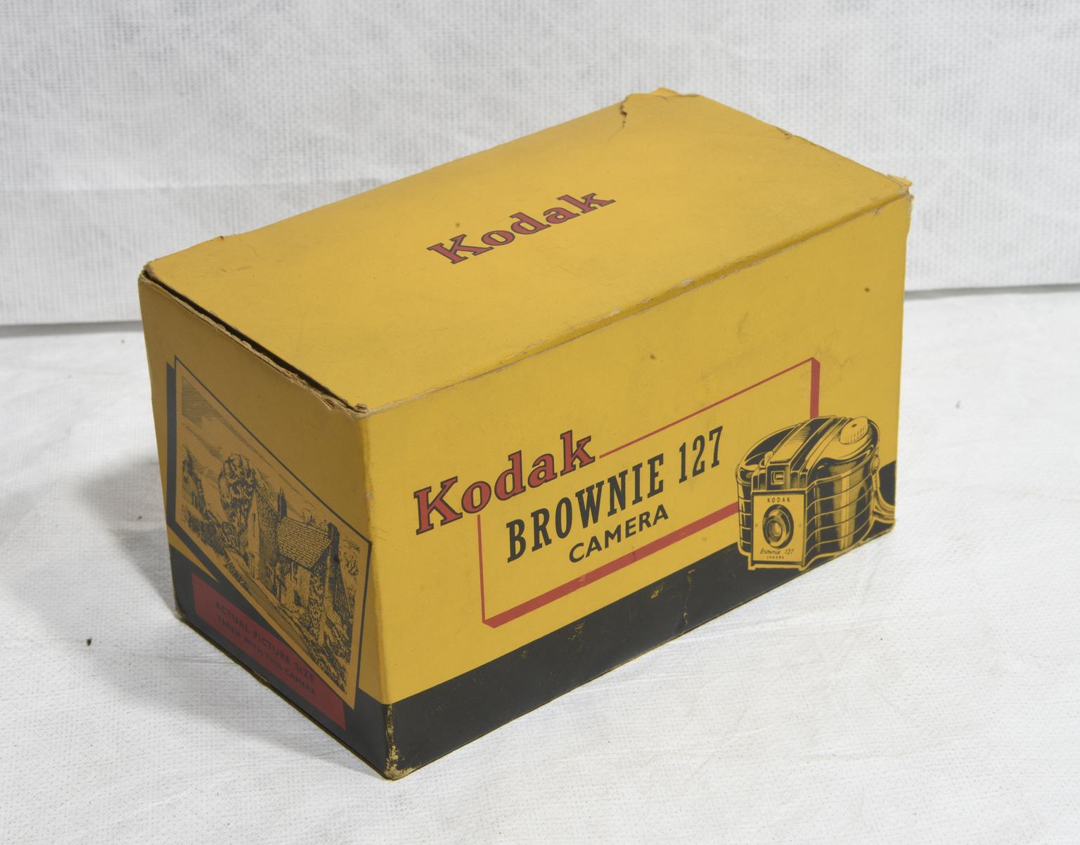 Original Carton for Brownie 127 Camera