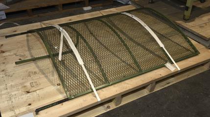 Metal Guard for Tobacco Spinning Machine used at the Co-operative Wholesale Society's Tobacco Factory