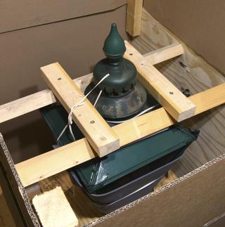 Lamp section of street light