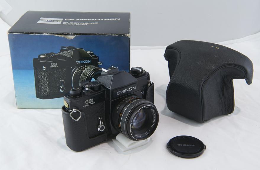 Chinon CE Memotron 35mm Single Lens Reflex Camera