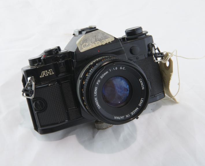 Canon A-1 single lens reflex camera