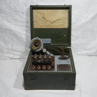 Radio transmitter in box