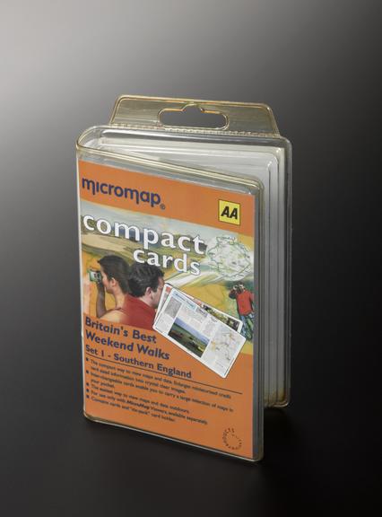 Micromap Compact Card set, 1995-1998 | Science Museum Group Collection
