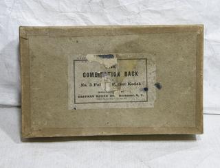 Carton For Combination Back for Kodak No 3 Folding Pocket Camera
