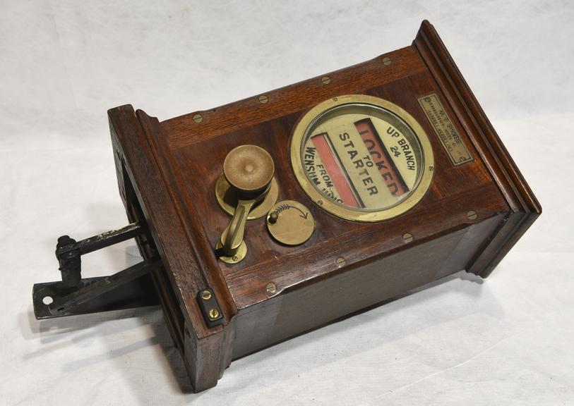 Telegraph Block Instrument, Lock & Block Type, W R Sykes & Co