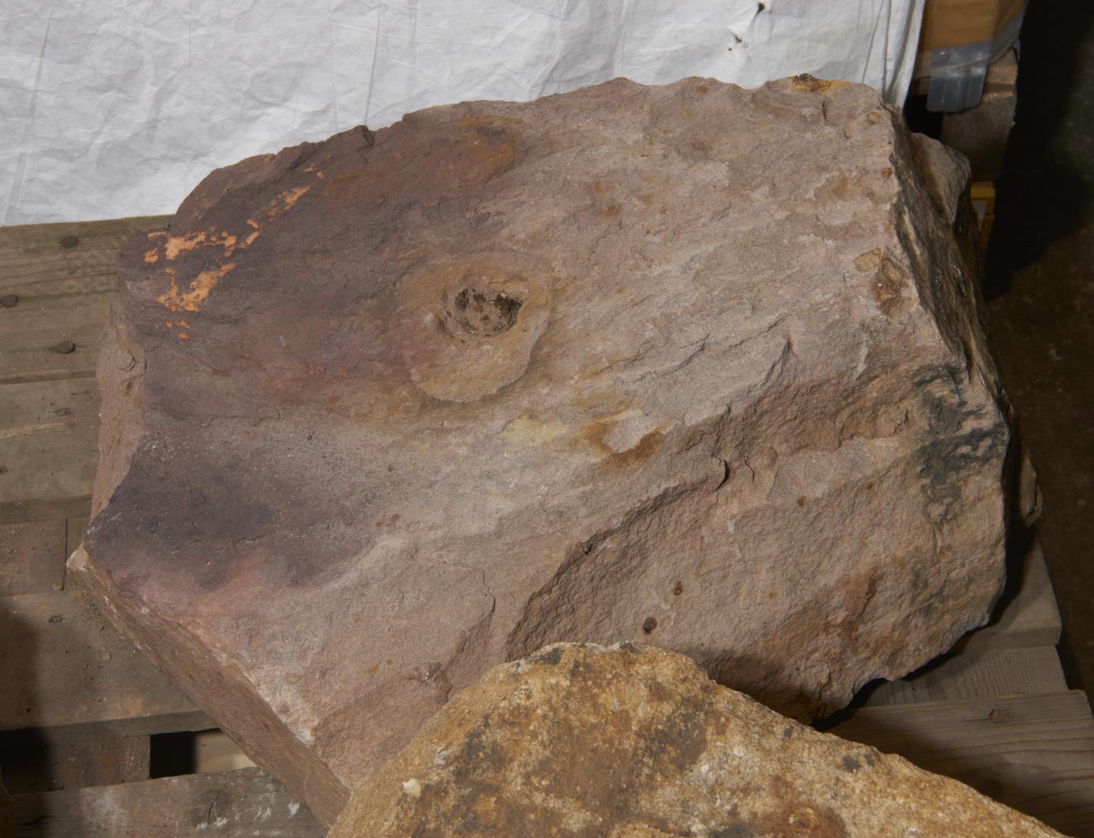 Foundry Rocks Sandstone Rock from Pollard Street Archaeological Excavations of Peel ...