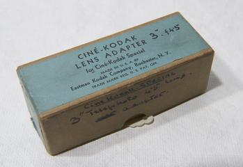 cine kodak lens adaptor carton