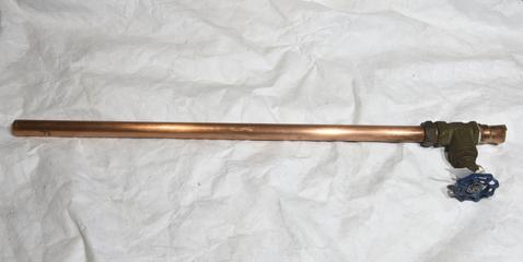 Pipe with Valve for Beamline 16.5, Synchrotron Radiation Laboratory