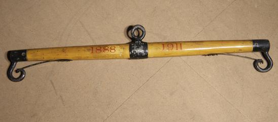 One Coach Harness Bar, Marked 1888-1911