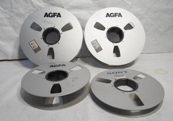 Tape Reels for Ampex VR12000 2" Quadruplex Broadcast Videotape Recorder