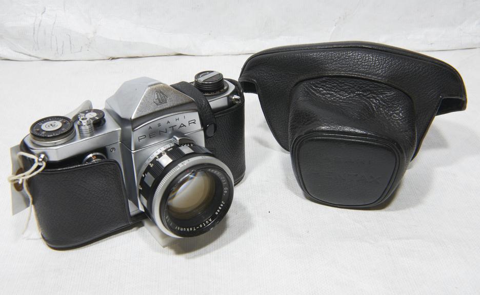 Pentax K Pentar camera in ever ready case