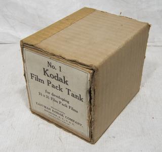 No.1 Kodak Film Pack Tank Original Carton