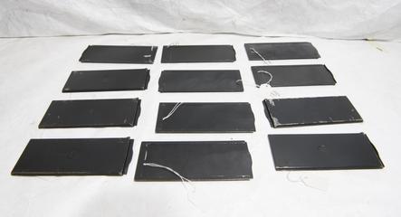 12 Dark slide holders for Duchessa stereo camera
