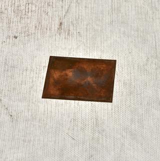 Daguerreotype camera plate