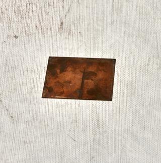 Daguerreotype camera plate