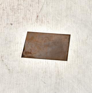 Daguerreotype camera plate