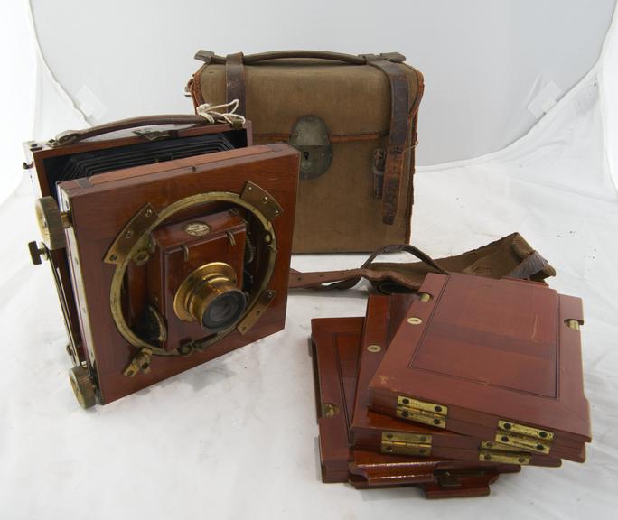 Imperial folding bellows field or stand camera