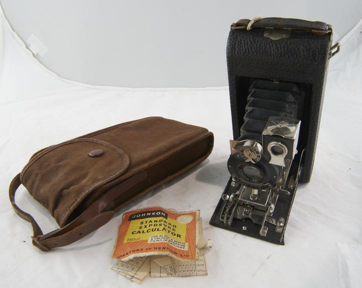 No.1A Ansco folding bellows rollfilm camera for No.116 2 1/2 x 4 1/4"