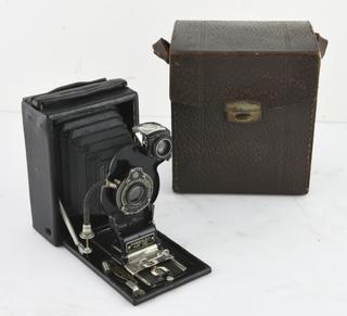 Premo No.12 Folding Bellows Camera and Case.