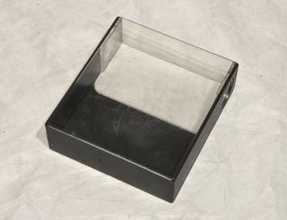 Plastic container for video tape