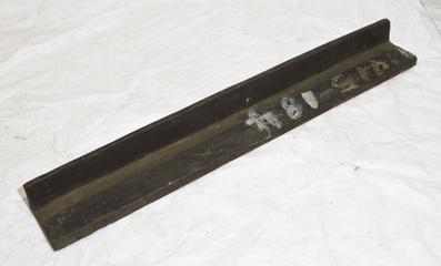 Plate Rail with Raised Flange, ex Cinderford Tramway