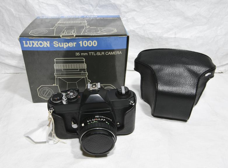 Luxon Super 1000 35mm SLR Camera in Ever Ready Case