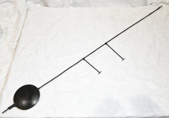 Pendulum Rod for Iron Turret Clock in Wooden Frame