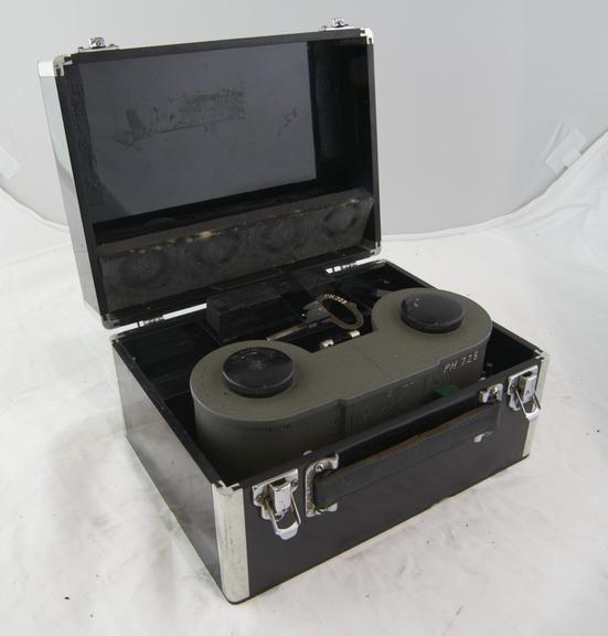 The Auto Aircraft Camera Mk III uses 1.5 inch perforated film