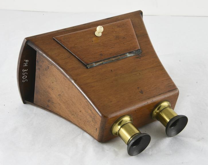 Wooden Stereoscope.