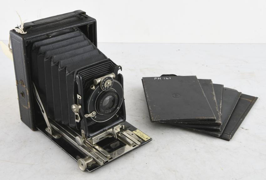 Folding Bellows Plate Camera