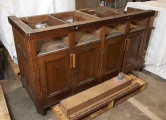 Parts of Laboratory Bench from the Manchester Municipal Technical School