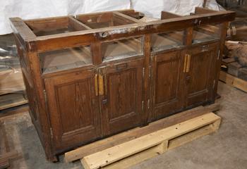 Parts of Laboratory Bench from the Manchester Municipal Technical School