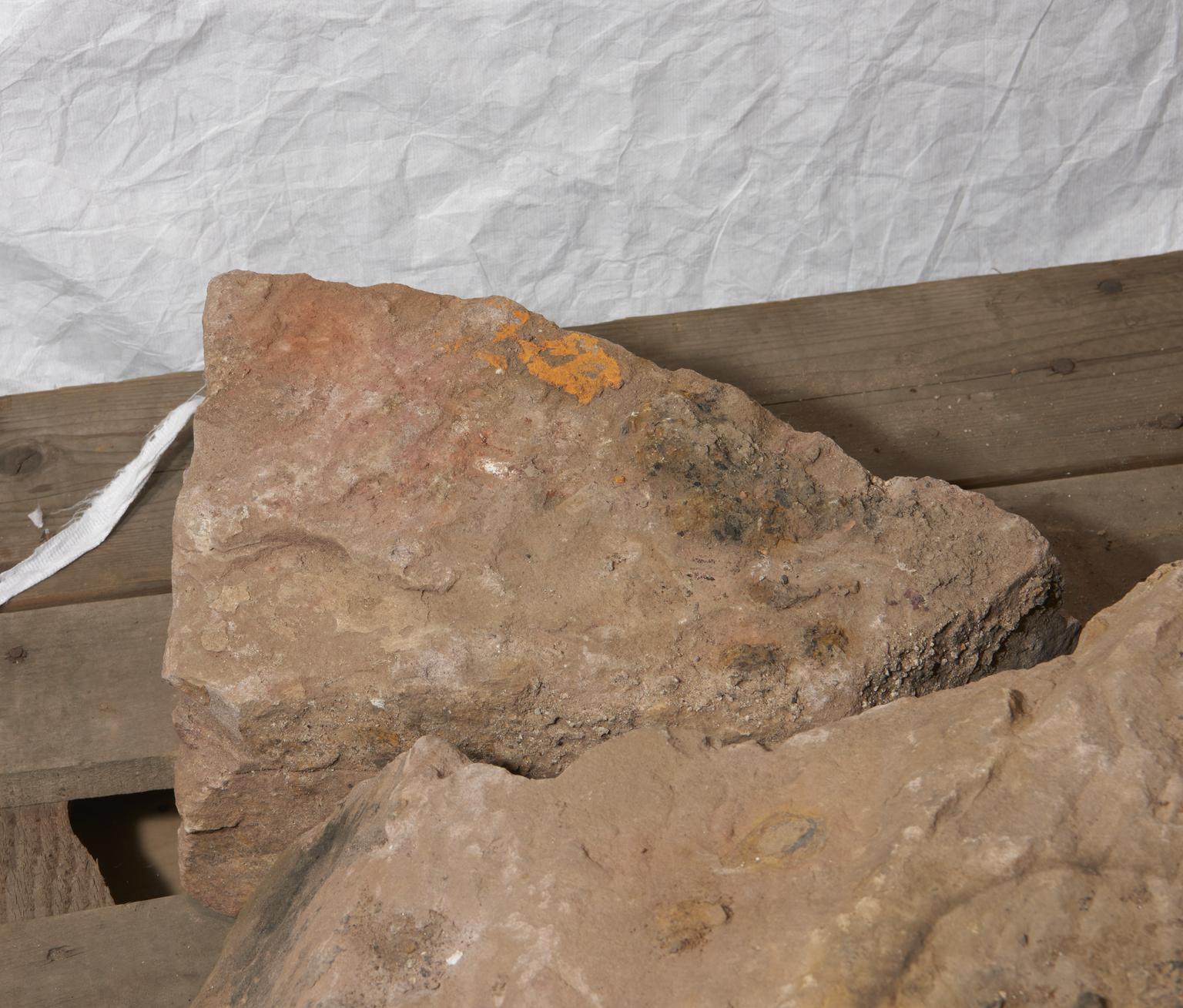 Foundry Rocks Sandstone Rock from Pollard Street Archaeological Excavations of Peel ...