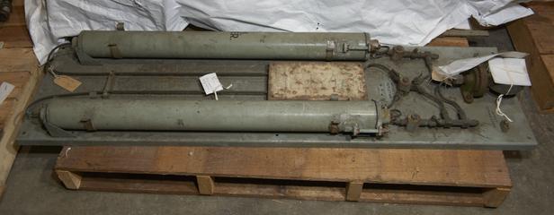 Panel with Drying Tubes Attached for Waveguide Pressuring System